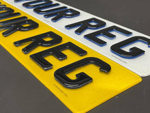 Load image into Gallery viewer, 4D Neon Blue with Gel Show Plate