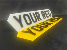 Load image into Gallery viewer, 4D Full size hex number plates