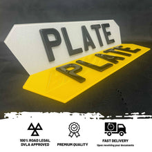 Load image into Gallery viewer, 4D Gel Short hex number plates