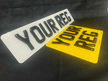 Load image into Gallery viewer, 11x8 4D Gel Square Rear Plate with Standard Front