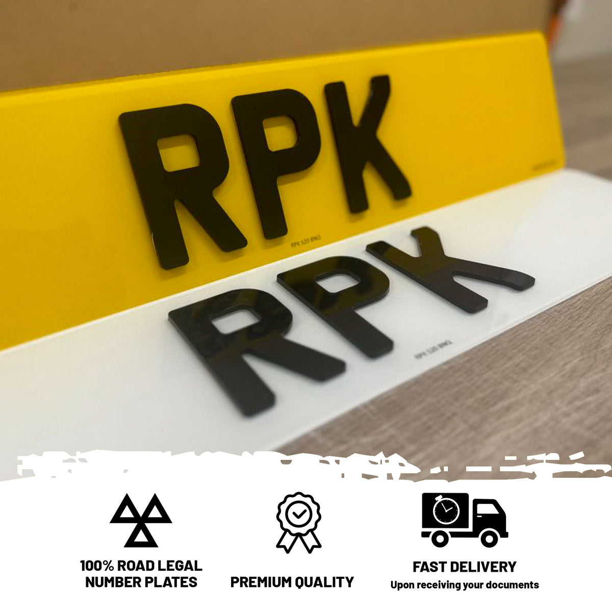 Accessorio Auto 3D 4D Targa In Acrilico Personalizzata Per Auto - Foto 6