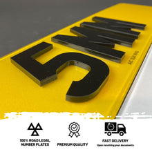 Load image into Gallery viewer, 5mm 4D Acrylic Number Plates