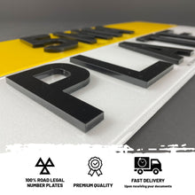 Load image into Gallery viewer, 5mm 4D Acrylic Number Plates