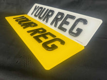 Load image into Gallery viewer, 4D Gel 21 x 6 Range Rover, Bentley and Jaguar Oversized Rear Plate