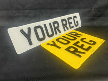 Load image into Gallery viewer, 11x8 3D gel Square Rear Plate with Standard Front