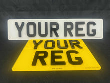 Load image into Gallery viewer, 11x8 4D Square Rear Plate with Standard Front