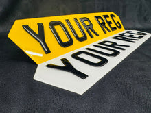 Load image into Gallery viewer, 3D Gel Full size hex number plates