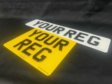 Load image into Gallery viewer, 11x8 3D gel Square Rear Plate with Standard Front