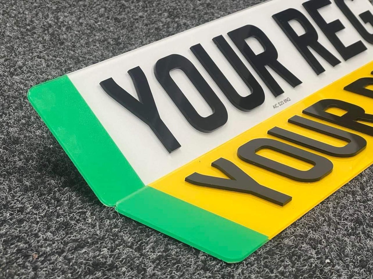 EV plates 4D Reg Plate King