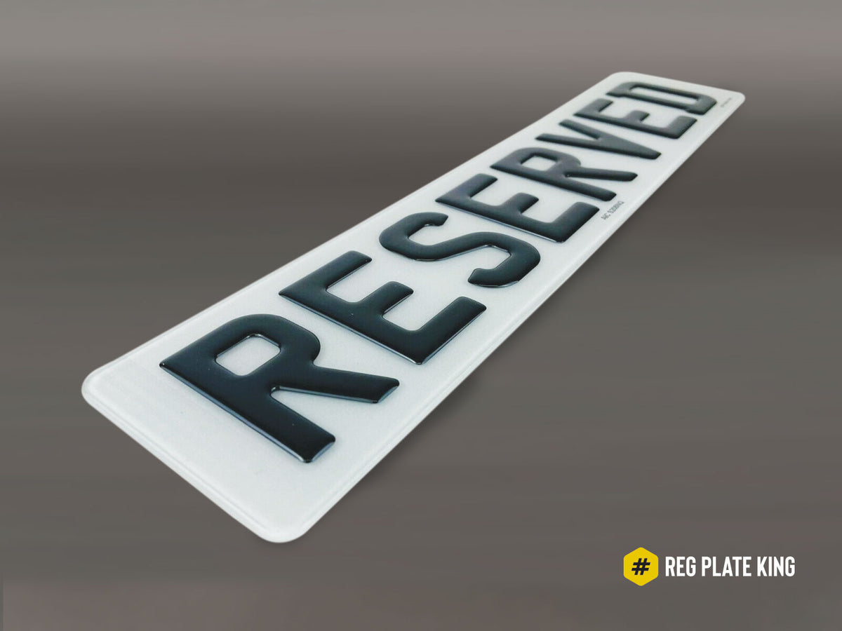 3D Gel Custom Show Plate Set Reg Plate King