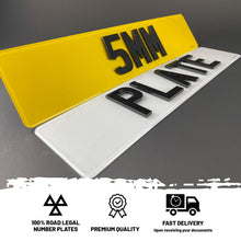 Load image into Gallery viewer, 5mm 4D Acrylic Number Plates
