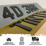 4D 3mm Tinted Plates