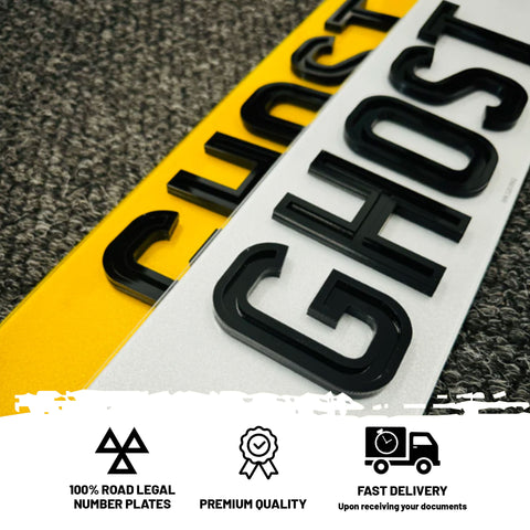 Ghost Number Plates
