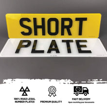 Load image into Gallery viewer, 4D 3mm Acrylic Short Number Plates set
