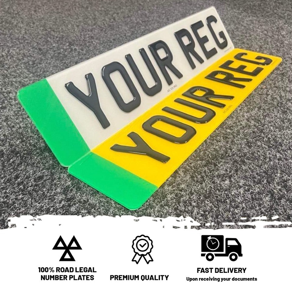 EV plates 3D