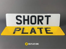 Load image into Gallery viewer, Short Standard Printed Number Plates Set
